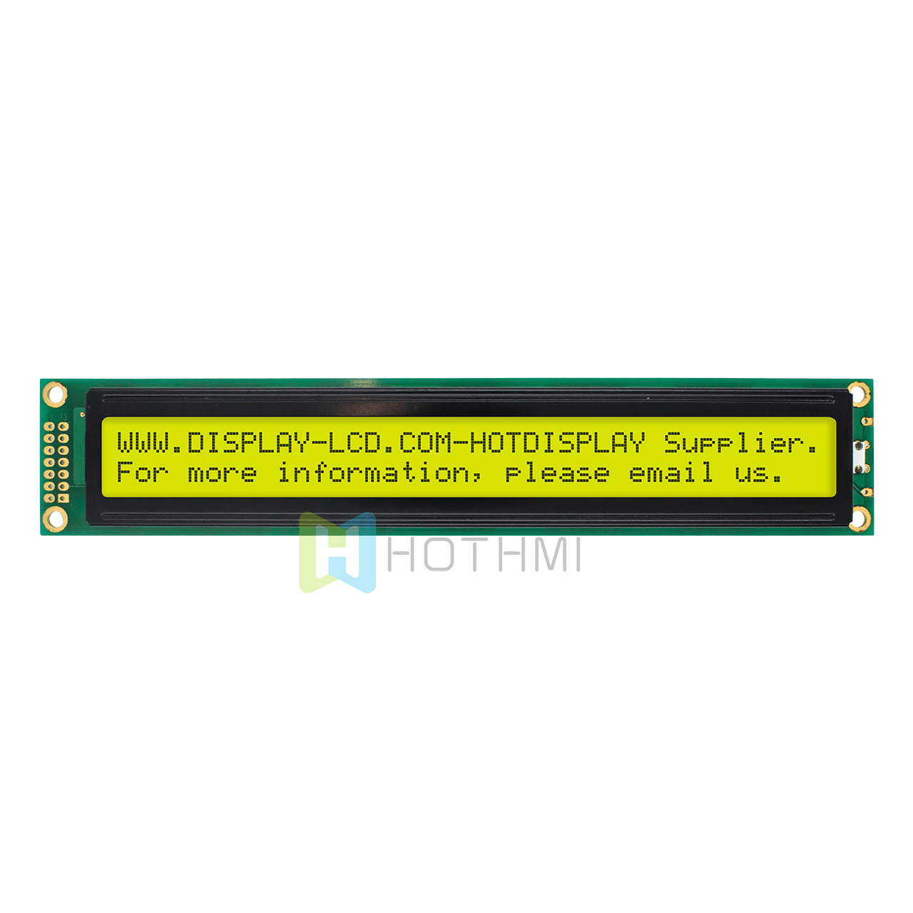 2X40 character LCD module | monochrome display STN display | with yellow-green backlight | Arduino display | 5.0v