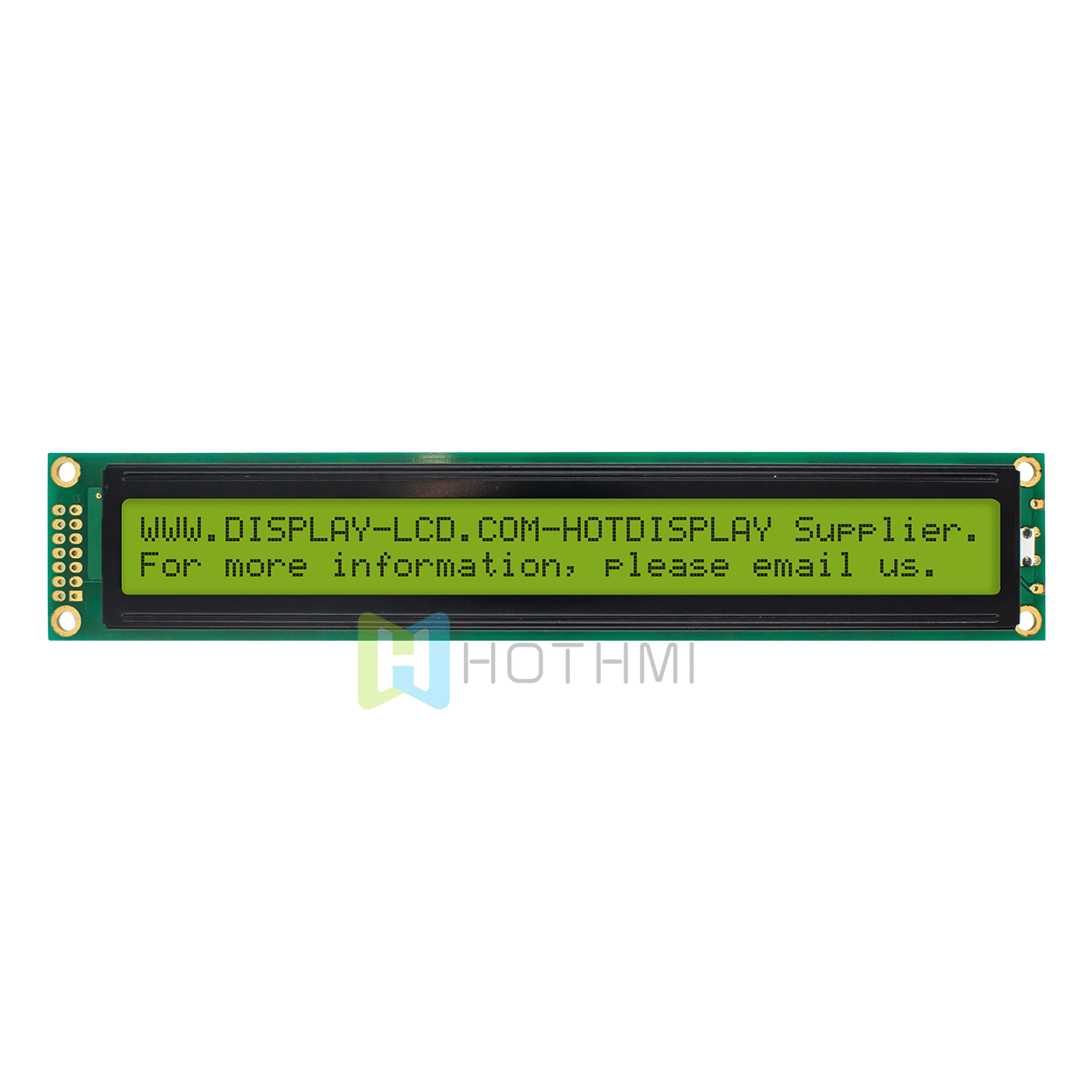 2X40 character LCD module | monochrome display STN display | with yellow-green backlight | Arduino display | 5.0v