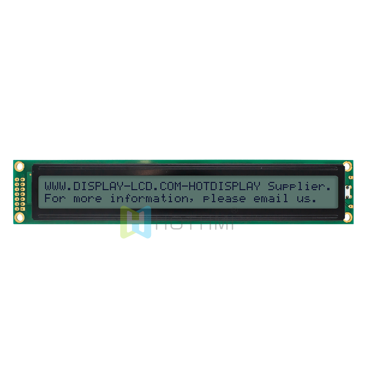 2X40 字符单色液晶显示屏 | STN 正显 | 带黄绿背光 | Arduino显示屏 | Adruino | 5.0v