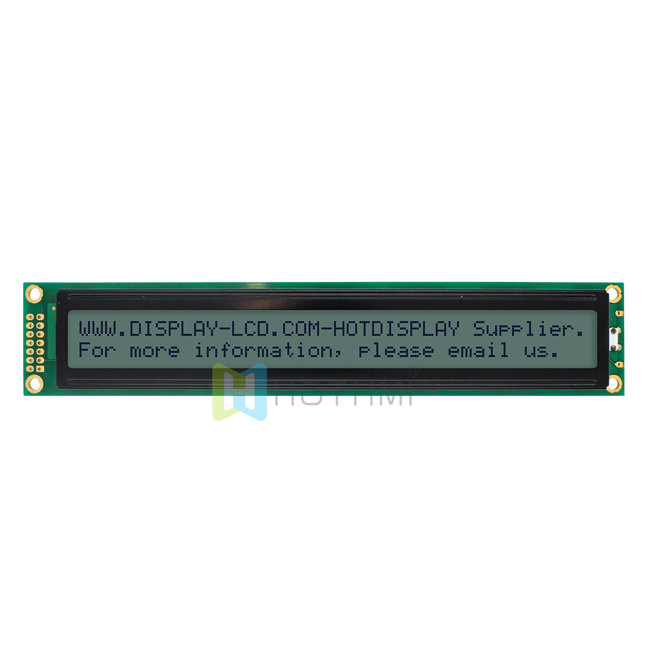 2X40 character LCD Module | monochrome STN positive display | with yellow-green backlight | Arduino display | Arduino | 5.0v