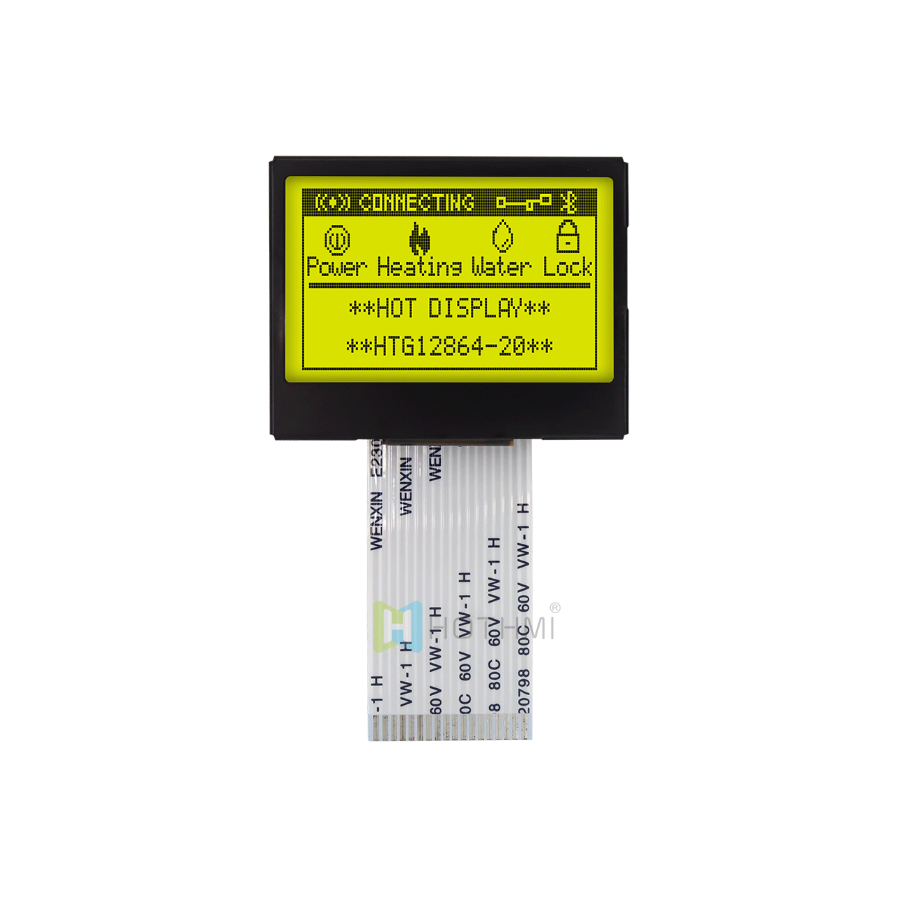 1.7-inch LCD128 x 64 industrial control graphic LCD screen/LCM128x64 graphic dot matrix LCD module/Arduino
