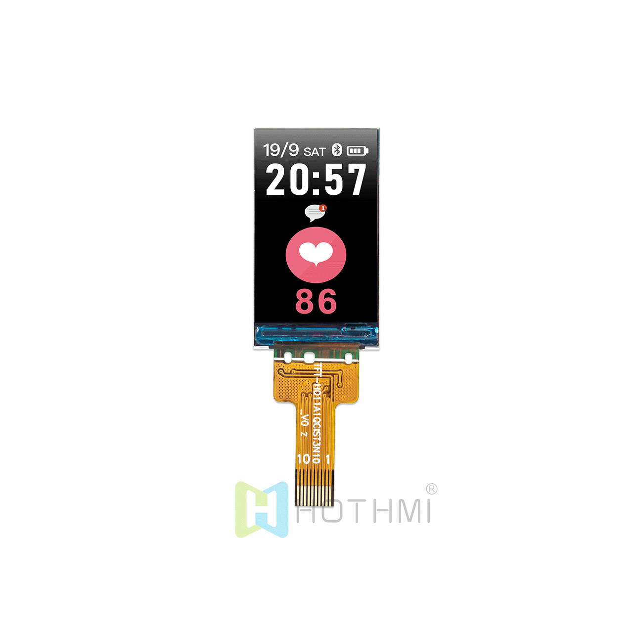 1.14 inch bar TFT LCD display module/IPS full viewing angle/135x240 dot matrix/SPI interface/ST7789H2/compatible with Arduino