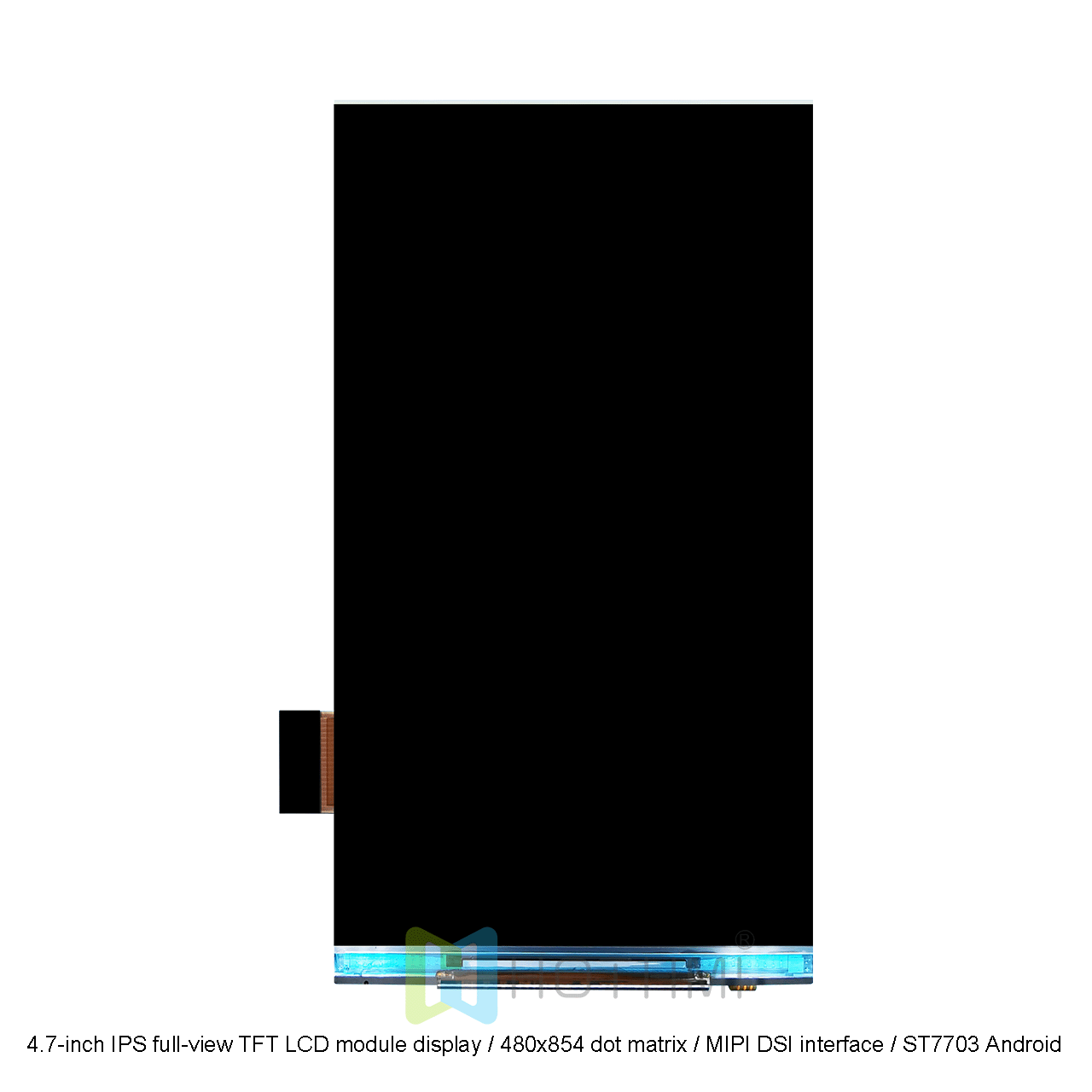 4.7-inch IPS full-view TFT LCD module display / 720x1280 dot matrix / MIPI DSI interface / ST7703 Android