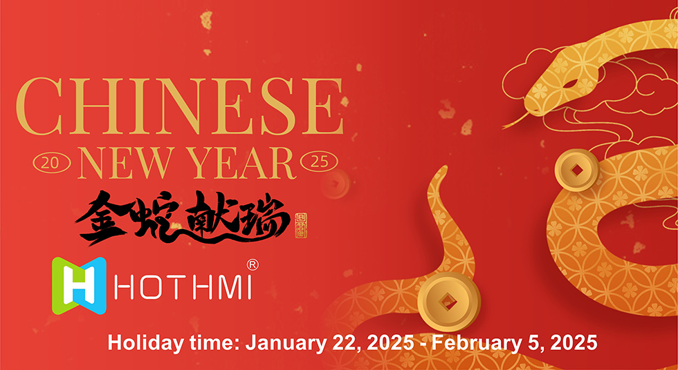 2025 New Year Holiday Notice
