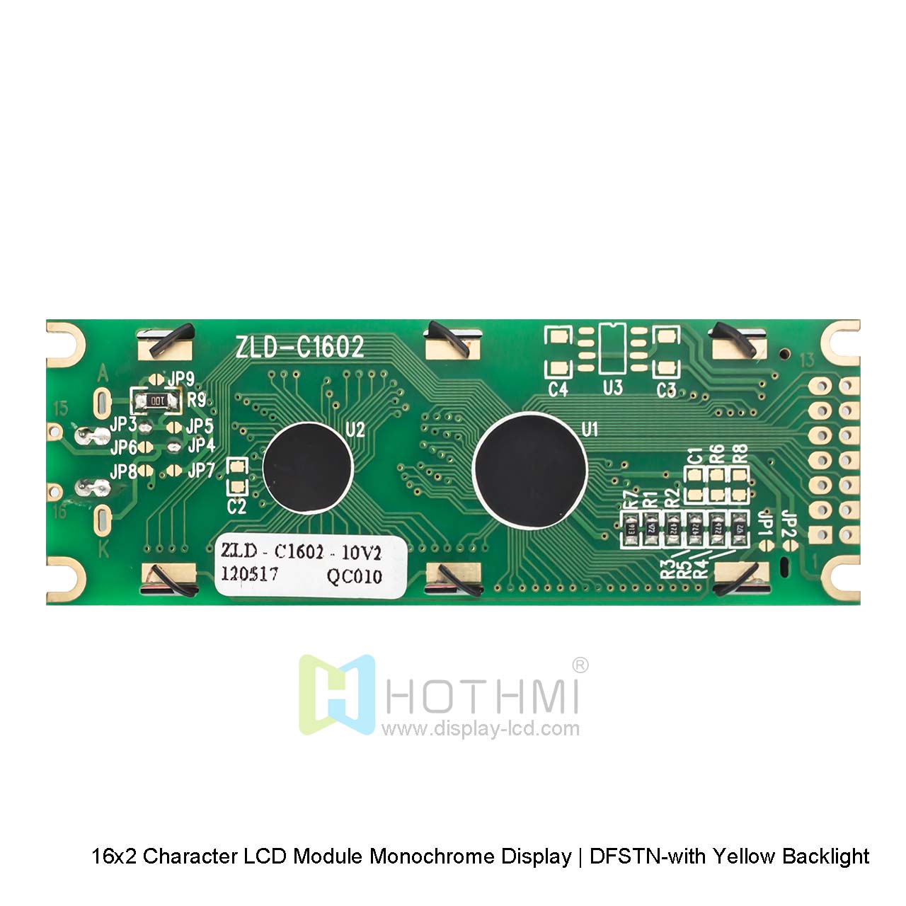 16x2 Character LCD Module | 1602 DFSTN LCD Display | ST7066U