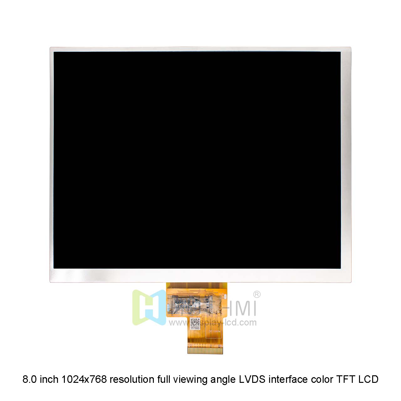 8.0 inch TFT LCD | 1024x768 LVDS interface color TFT LCD | T.B.D