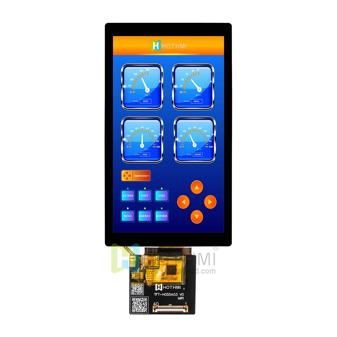 5.5 inch TFT LCD Module | 720x1280 capacitive Optical Bonding display | ST7703 