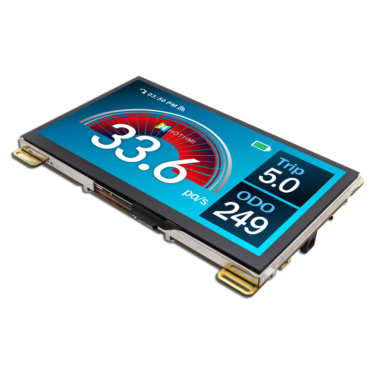 7.0"TFT LCD Module | 800x480 capacitive touch display | STM32 series USART smart display