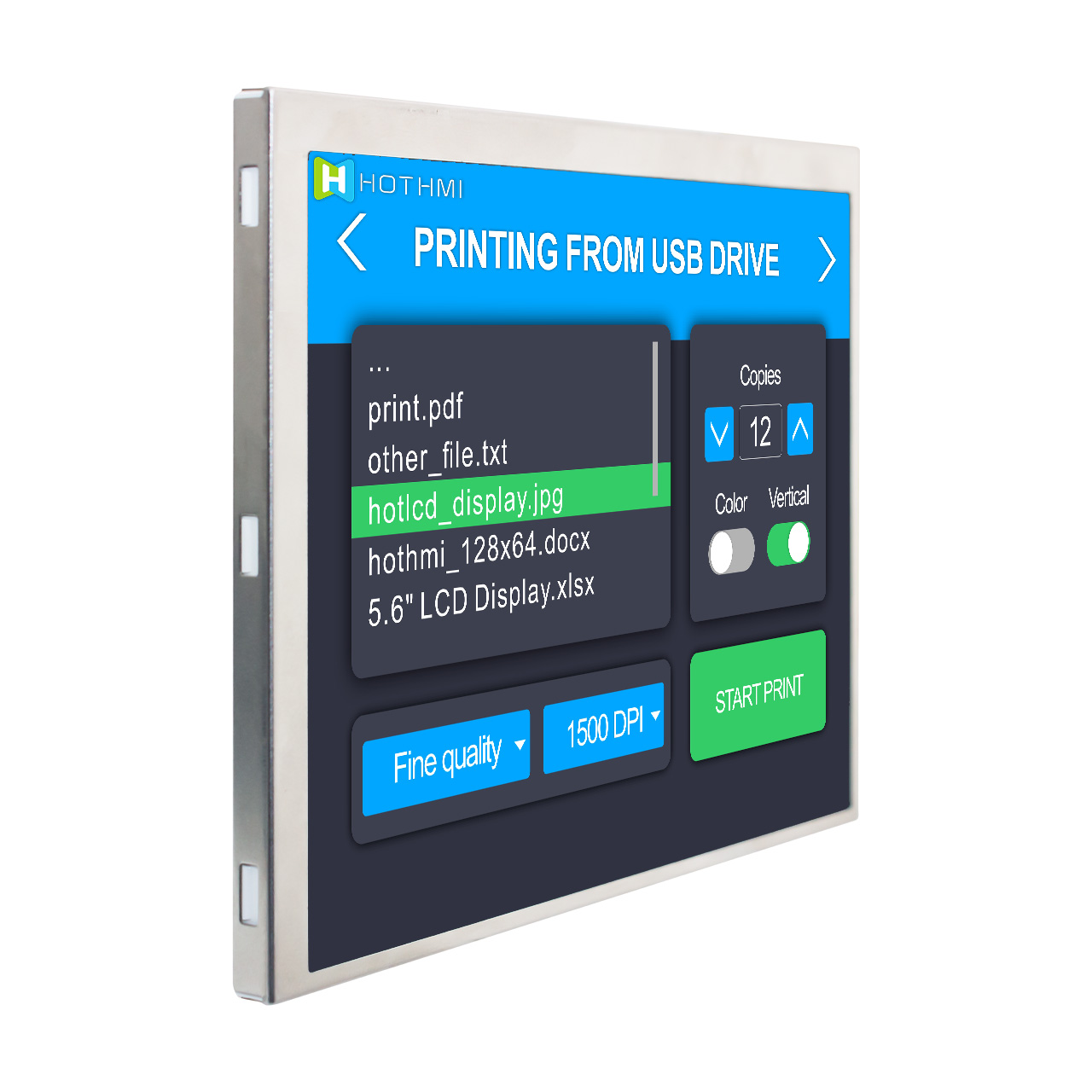 5.7 Inch TFT LCD Display  | 640x480 LVDS TFT Module | IPS TFT Panel