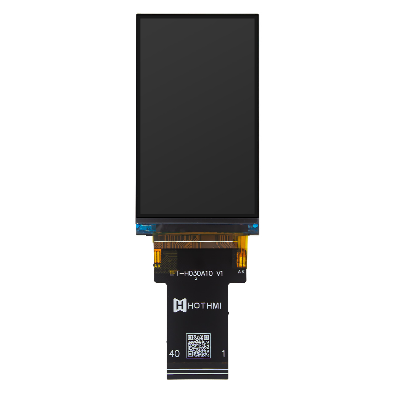 3.0-inch color LCD display/480X854 color screen/ST7701S / RGB interface/FPC plug-in/STM32/RK/IPS full-viewing angle display
