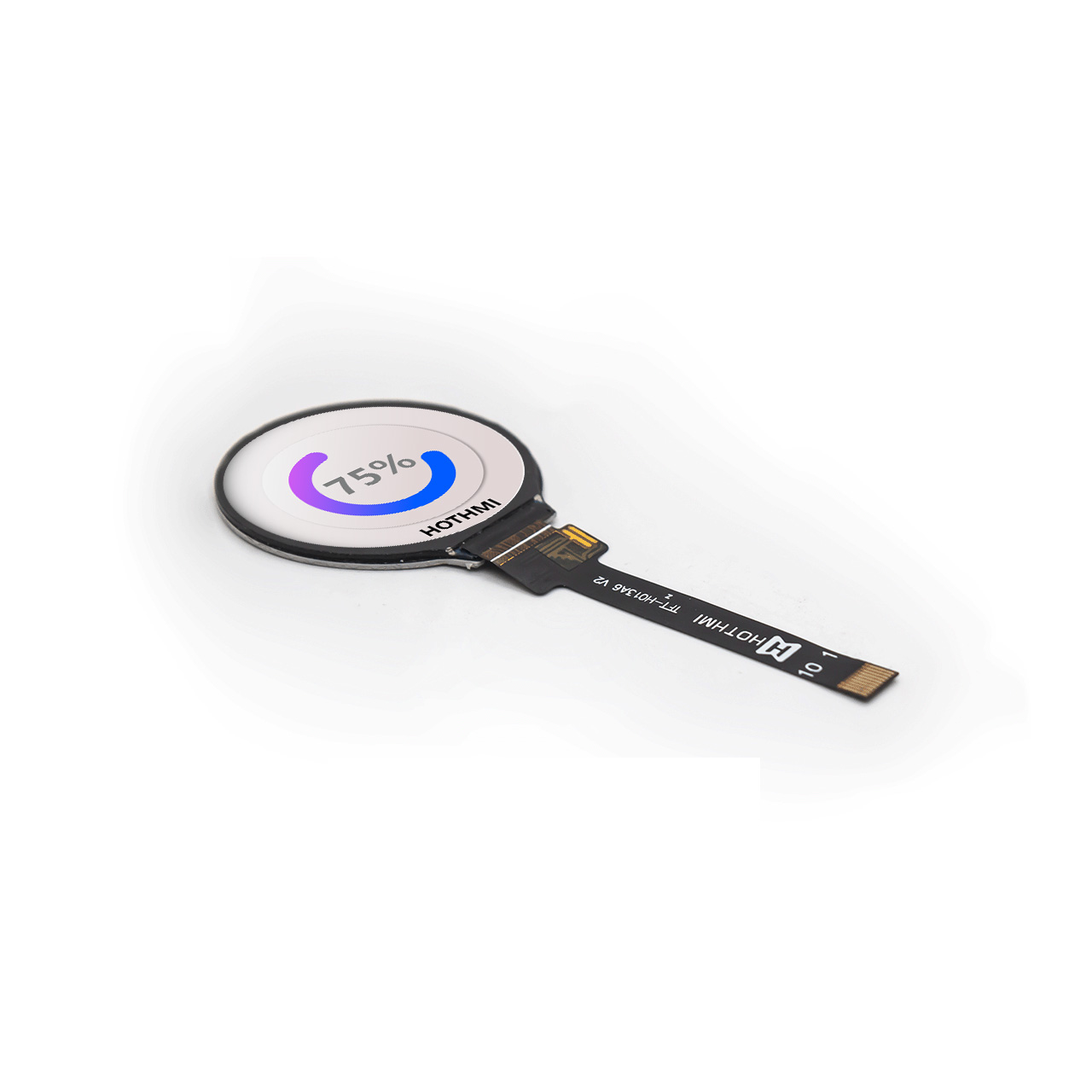 1.3 inch round TFT LCD/240x240 color IPS full-viewing angle display/SPI serial interface