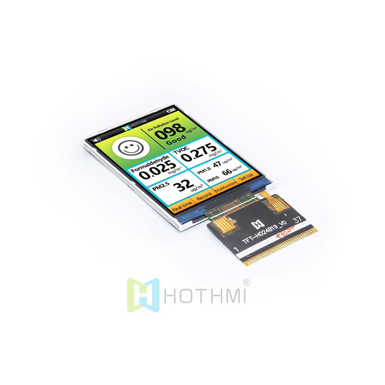 2.4 inch TFT LCD/240x320 IPS full-viewing angle color LCD display/Sunlight viewable/MCU interface