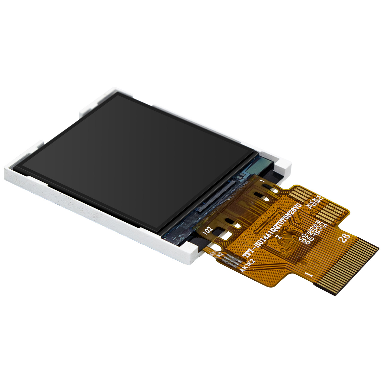 1.44" Color Display / 128x128 Square Full Color TFT / ST7735S Controller for wearable devices