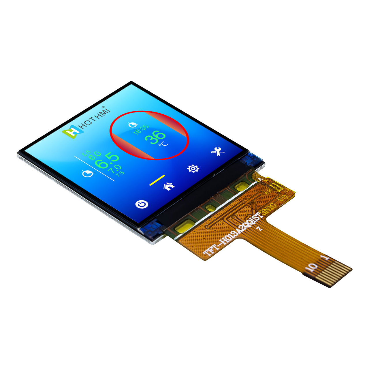 1.3 inch square TFT LCD color liquid crystal display module/240X240 dot matrix color screen module/SPI serial port