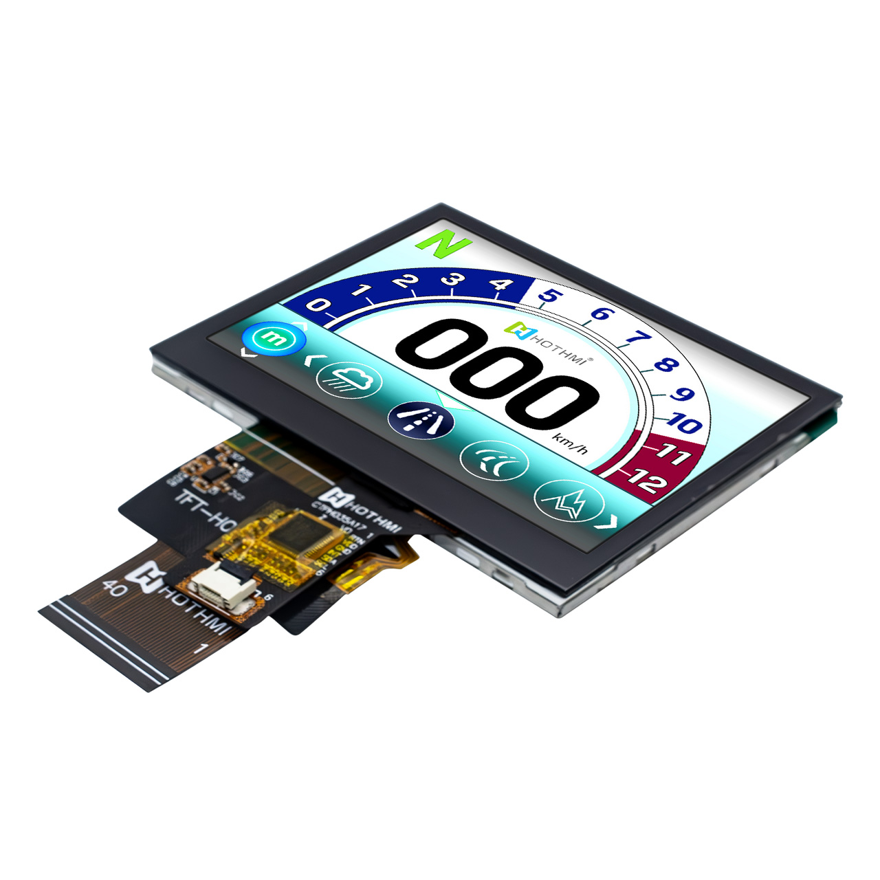 3.5 inch IPS TFT LCD Display RGB Capacitive Touchscreen 640x480 Pixels ST7703