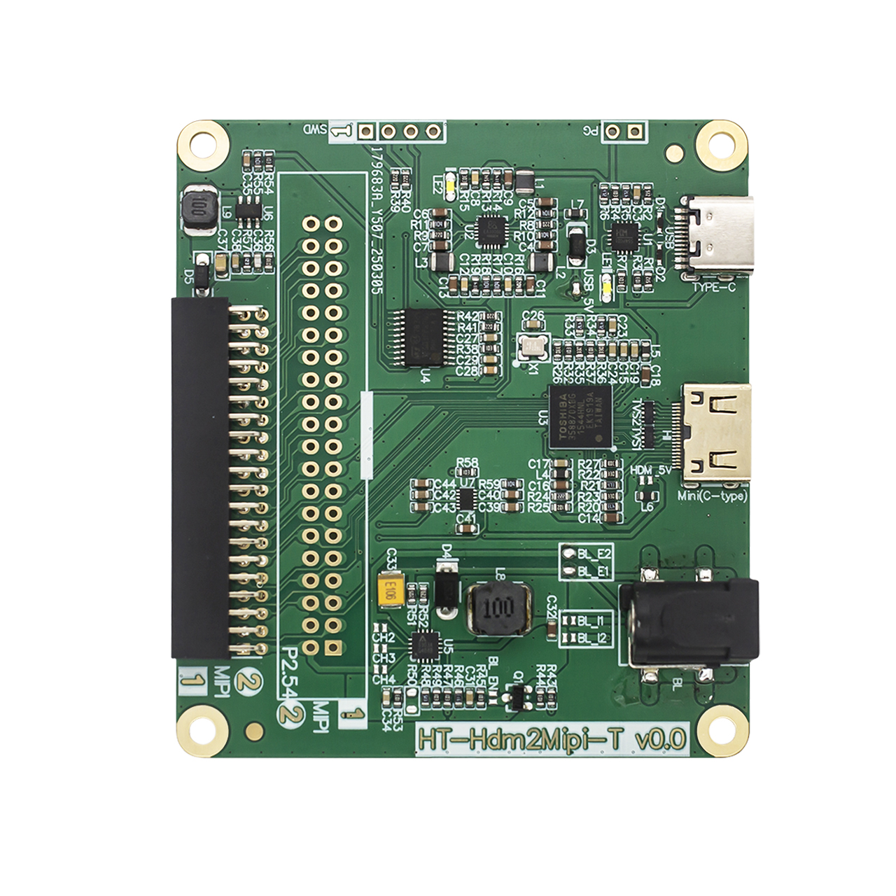 MIPI interface display to HI adapter board Raspberry Pi universal 20pin/30pin/40pin