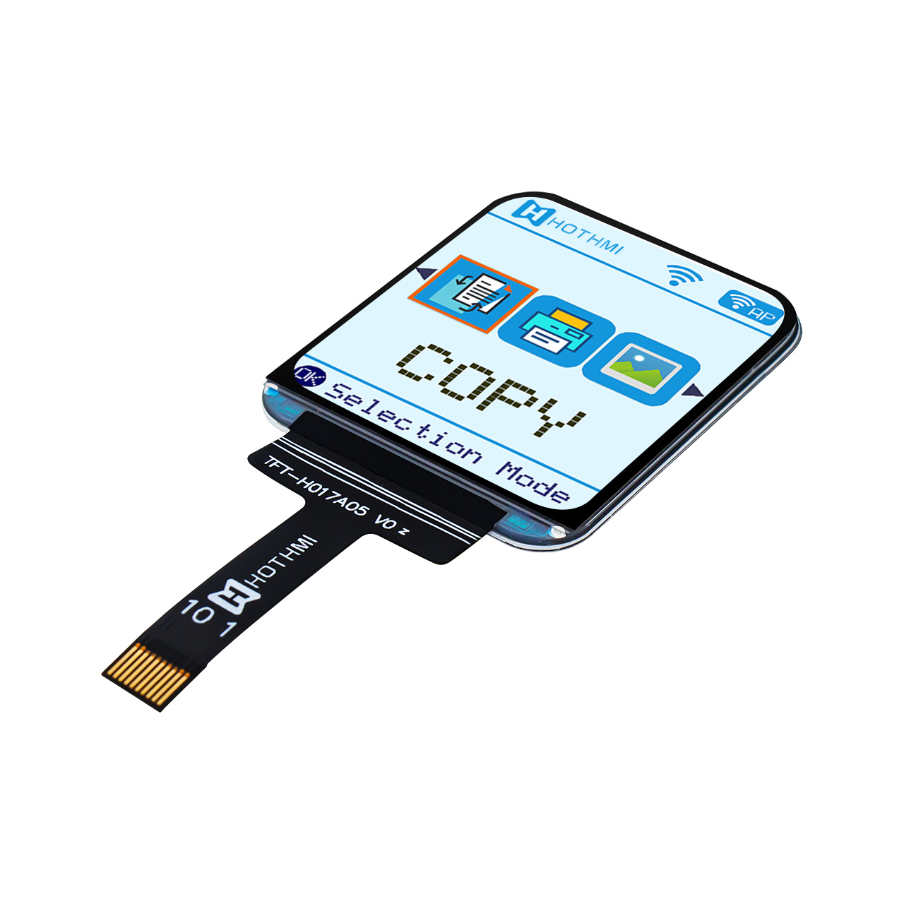 1.7"TFT LCD Screen | 240x280 IPS TFT Panel | ST7789 driver chip