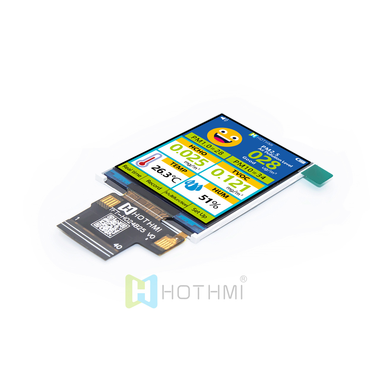 240x320 TFT LCD display / 2.4 inch full-color/ wide temperature tft lcd / IPS full viewing angle / MCU