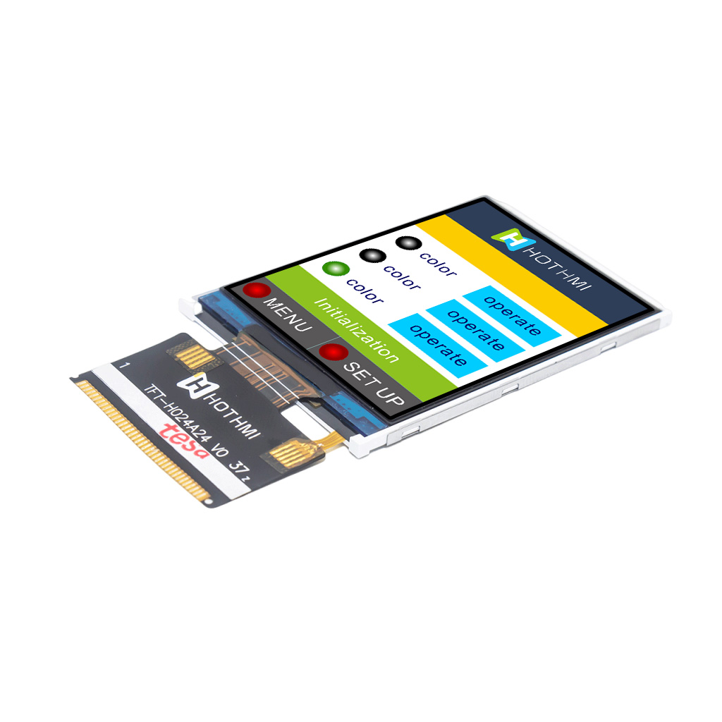 2.4 inch color TFT display/plug-in FPC/240x320/MCU interface/ST7789
