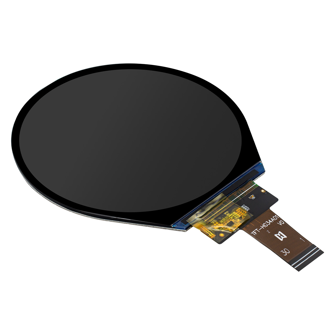 3.4寸 MIPI DSI TFT LCD 显示屏屏 800×800像素 IPS显示面板 全贴合工艺