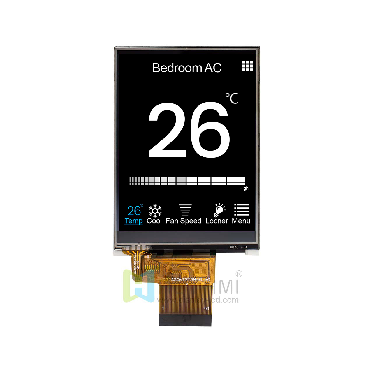 3.2-inch 240x320 IPS TFT resistive touch color display/industrial MCU interface/ST7789V controller/plug-in FPC/Arduino/C8051/STM32