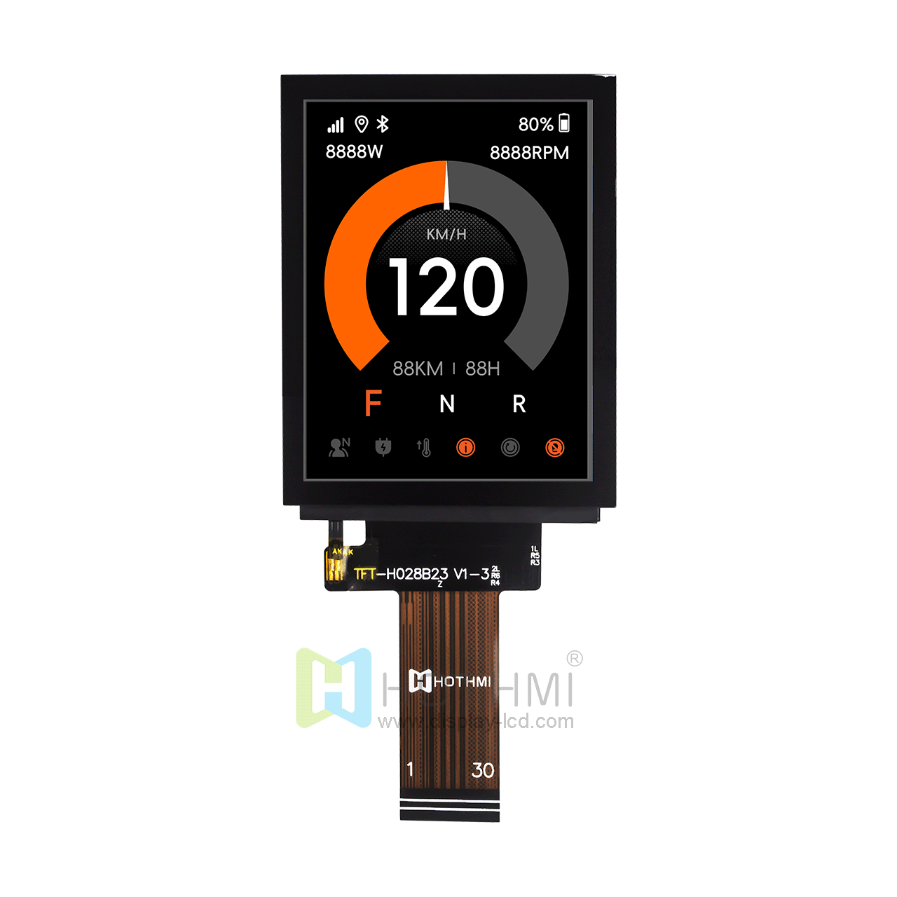 2.8 inch TFT LCD /480x640 pixels /MIPI/IPS full viewing angle/ST7701