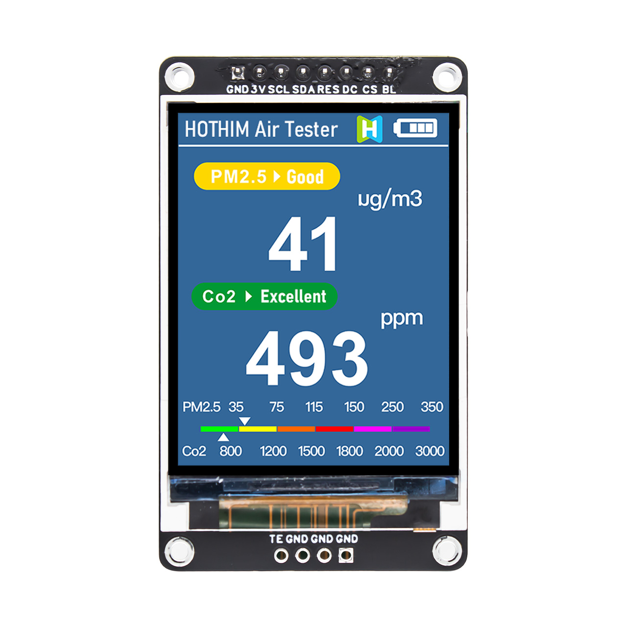 2.0" TFT LCD- 240x320 Display Module with ST7789