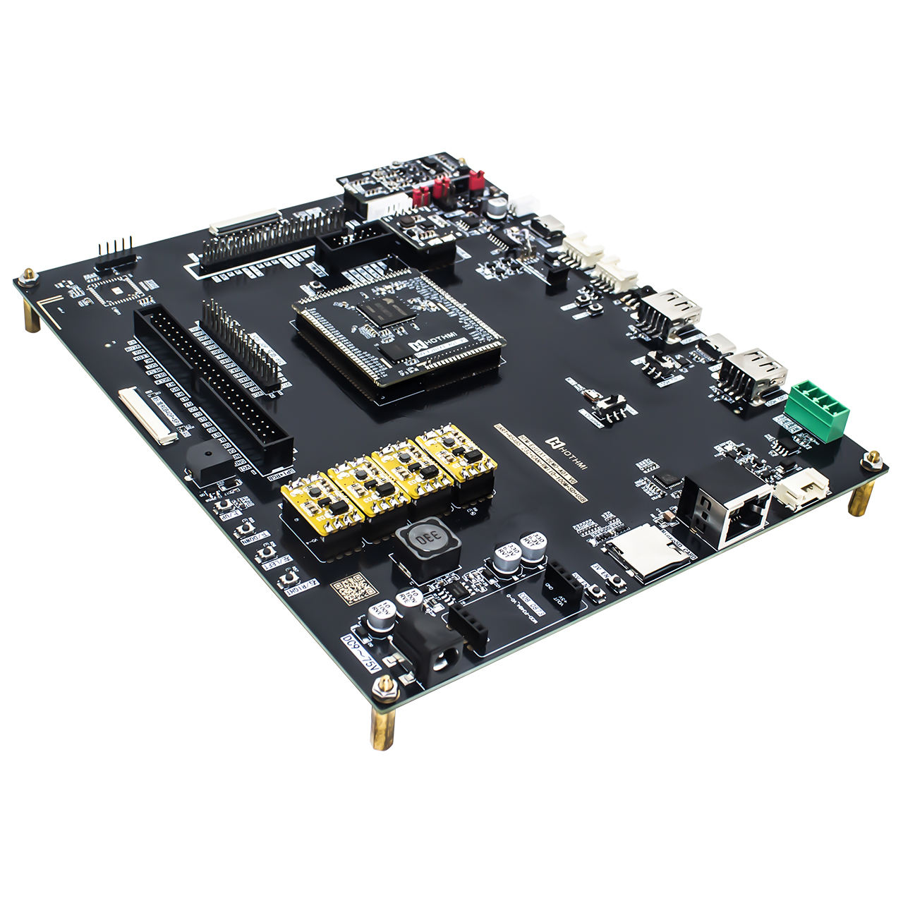 Full-function test development PCB-Bluetooth-WIFI-UART-CAN-LVGL-RS485
